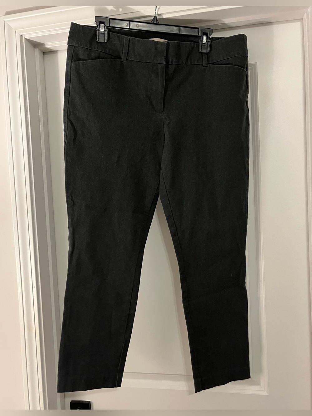 LOFT modern skinny ankle grey pants size 14